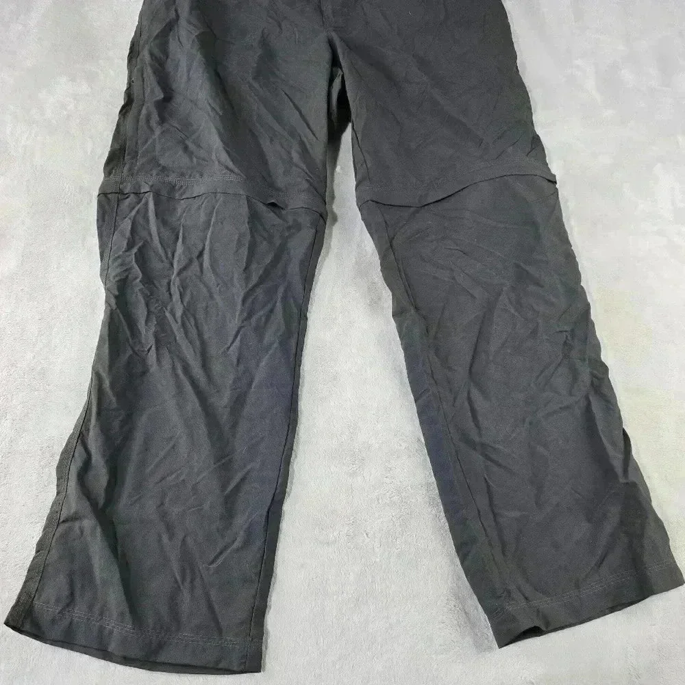 5Mountain Hardwear Pants Mens 36x30 Gray BASIN TREK Convertible Stretch Hiking